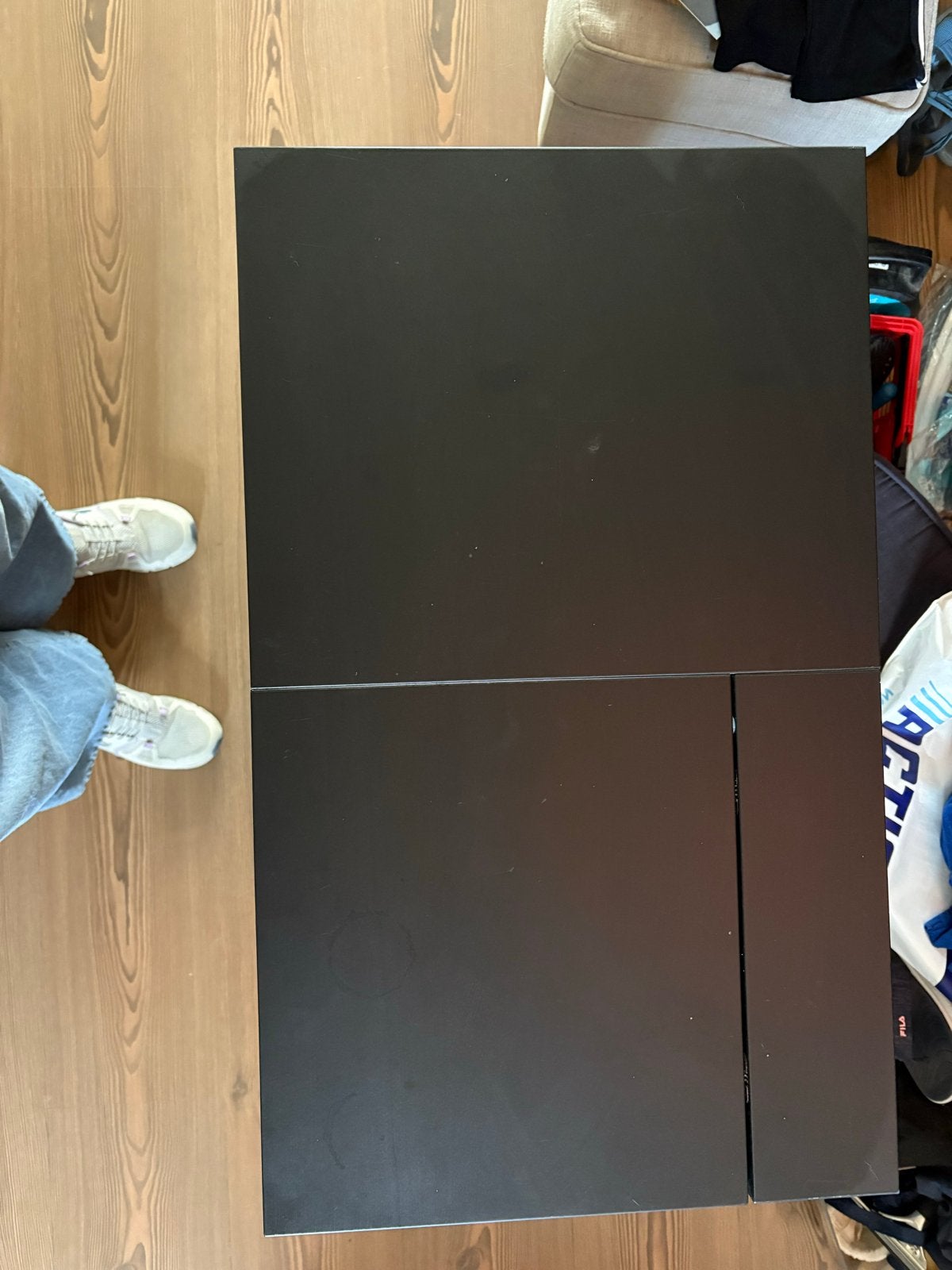 Leuk bureau/kaptafel met spiegel en lade, Ophalen, Gebruikt, 50 tot 100 cm, Minder dan 100 cm