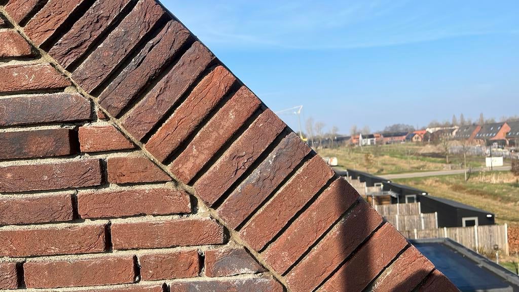 Metselwerk  per 1000 st. Of per m2. Voor het binnenwerk.
