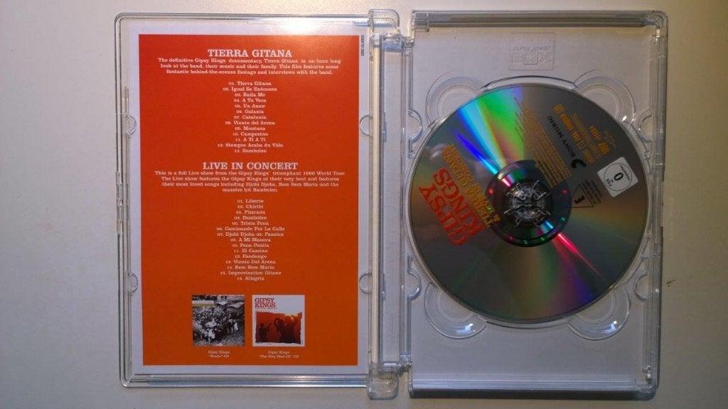 Gipsy Kings - Tierra Gitana & Live In Concert (DVD), Alle leeftijden, Ophalen of Verzenden, Zo goed als nieuw, Concert