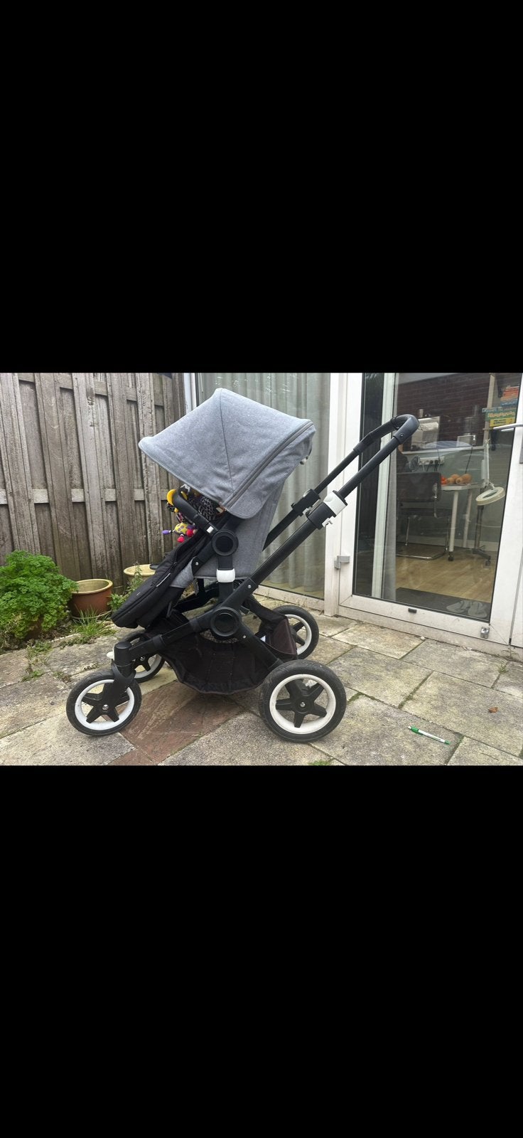 Bugaboo Buffalo kinderwagen - Grijs, Ophalen, Gebruikt, Bugaboo, Combiwagen