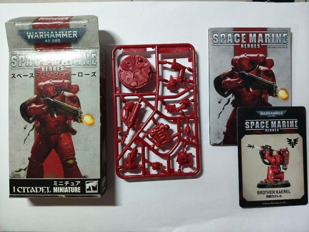 Warhammer Space Marine Heroes Blood Angels Brother Kaerel, Verzenden, Zo goed als nieuw, Warhammer 40000, Figuurtje(s)