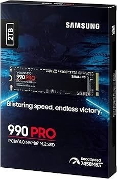 Samsung SSD 990 PRO  2TB PCIe 4.0 NVMe M.2, Computers en Software, Harde schijven, Intern, SSD, Nieuw, Ophalen of Verzenden
