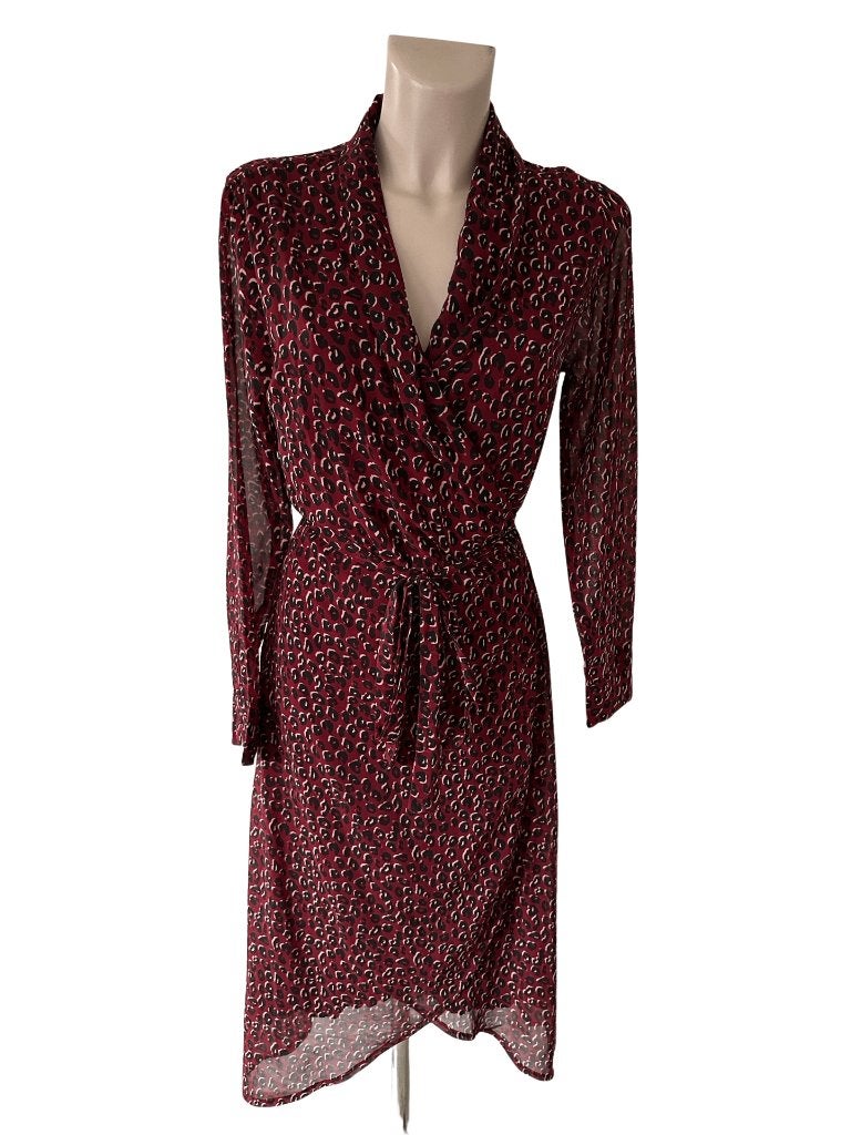 Sissy Boy jurk M, Kleding | Dames, Ophalen of Verzenden, Zo goed als nieuw, Rood, Onder de knie
