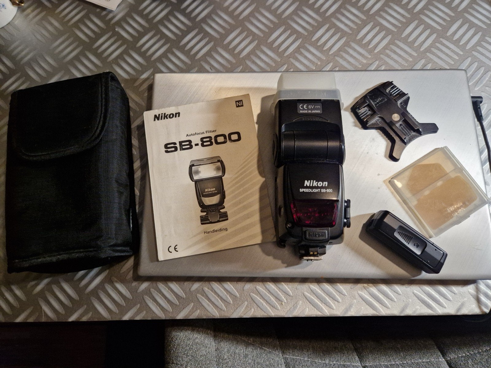 Nikon Speedlight SB-800 Externe Flitser met Diffuser, Externe flitser, Ophalen of Verzenden, Zo goed als nieuw, Nikon