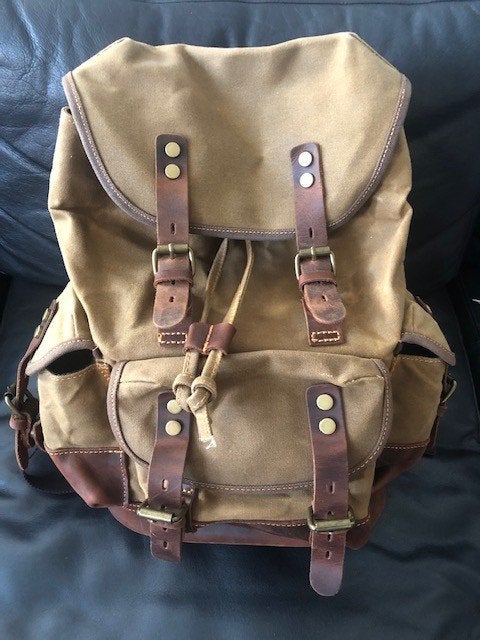 Vintage rugzak nieuw, Ophalen, Nieuw, Overige merken, 45 tot 60 cm