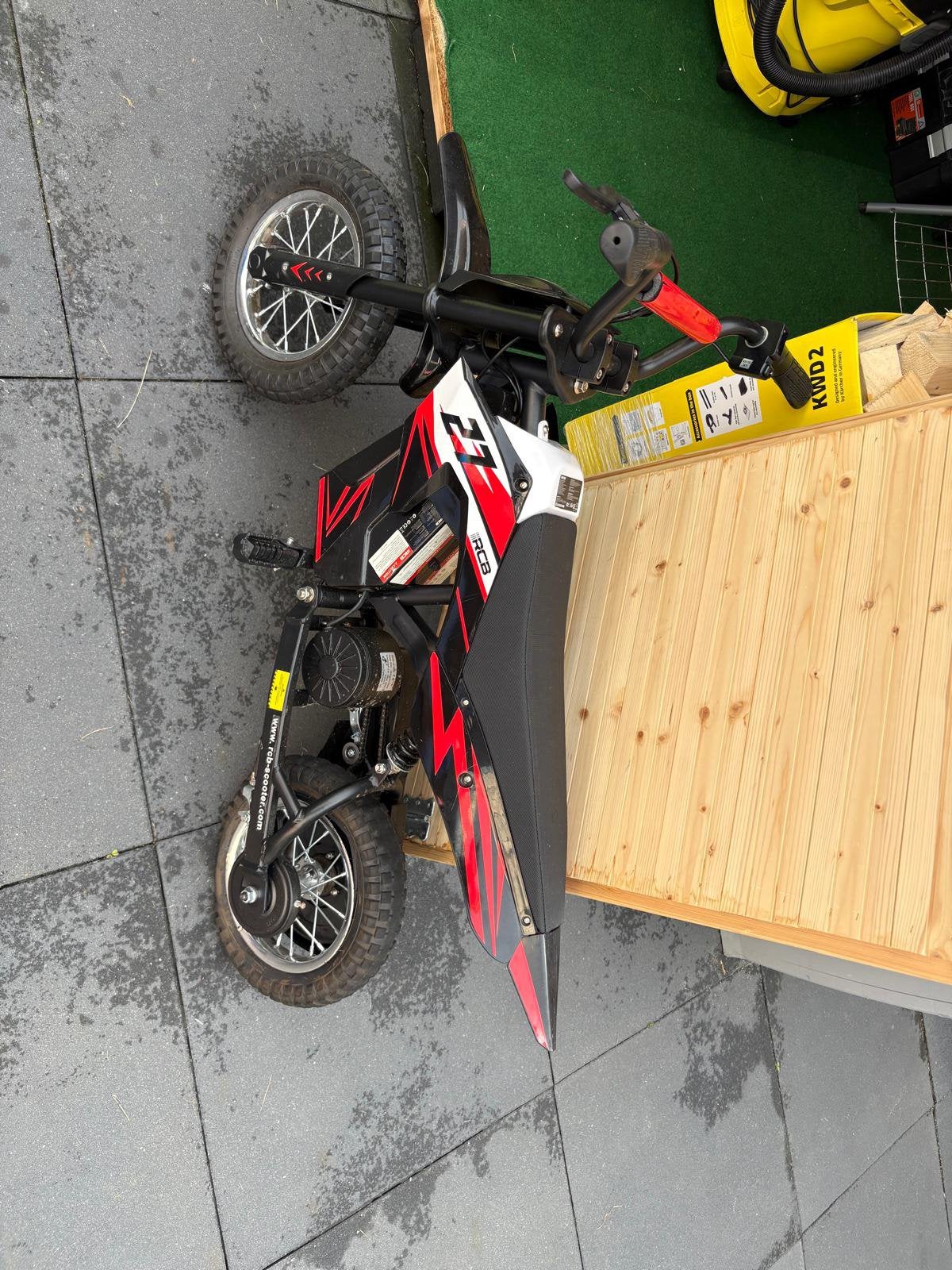 RCB 36V elektrische kinder crossmotor, Fietsen en Brommers, Ophalen, Zo goed als nieuw, Overige typen