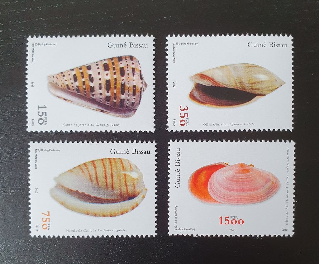 Guinee-Bissau 2002 Schelpen Michel 2021-2024 postfris, Verzenden, Postfris, Dier of Natuur