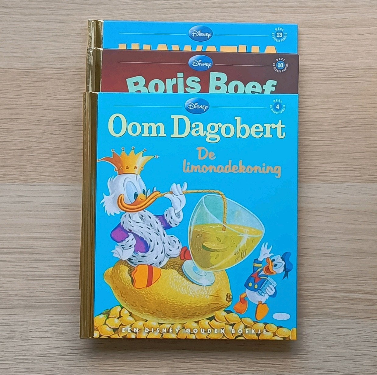 Disney Gouden Boekjes Collectie 3 stuks, Verzamelen, Disney, Ophalen of Verzenden, Overige figuren, Zo goed als nieuw, Overige typen