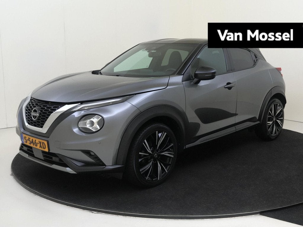 Nissan Juke 1.0 DIG-T N-Design | airco automatisch | Apple C, Auto's, Nissan, Stof, Euro 6, Origineel Nederlands, Bedrijf