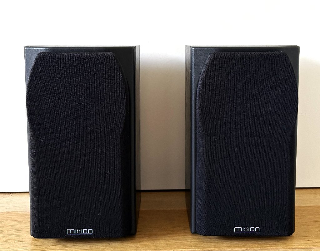 Mission 2 way-reflex speakers maximaal 75 Watt, Overige merken, Ophalen of Verzenden, Zo goed als nieuw, 60 tot 120 watt