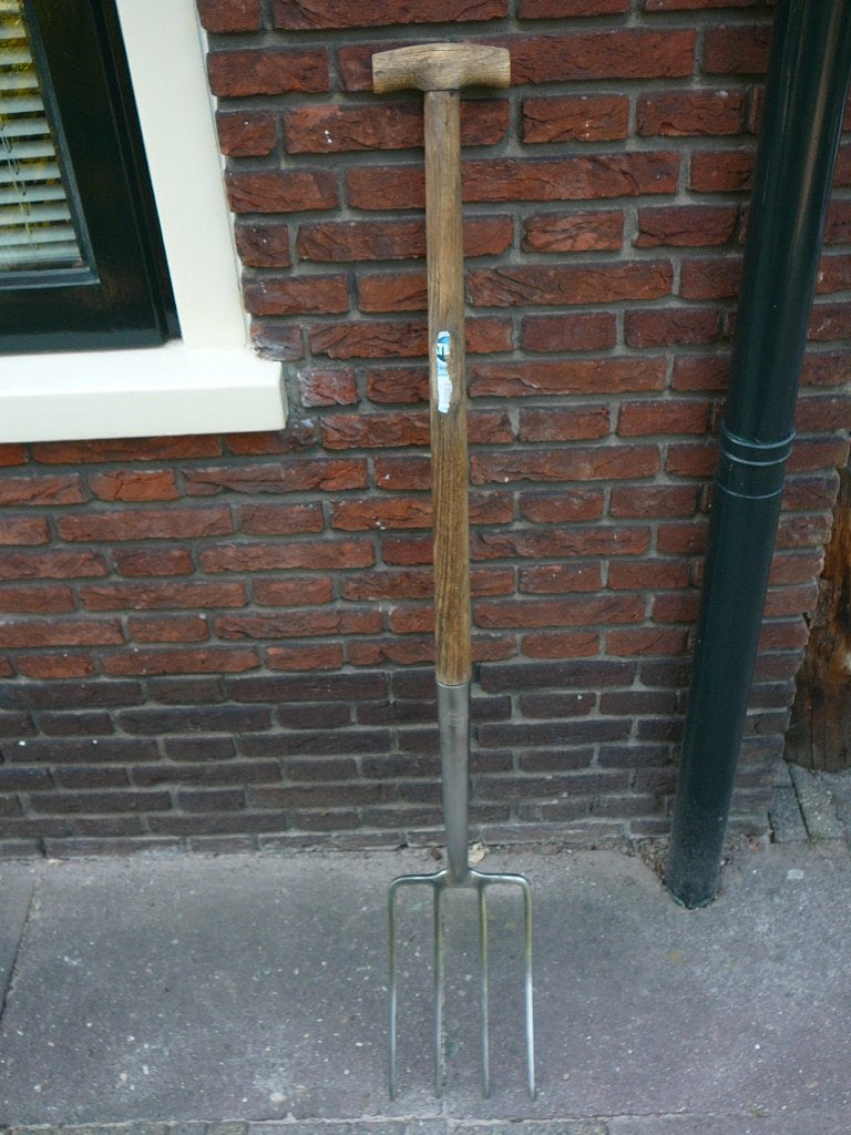 RVS spitvork, Ophalen, Zo goed als nieuw, Vork, Onbekend