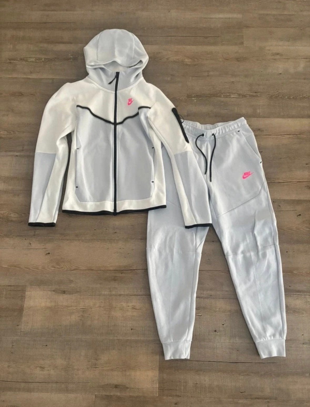 Nike tech pak, Verzenden, Zo goed als nieuw, Maat 36 (S), Wit