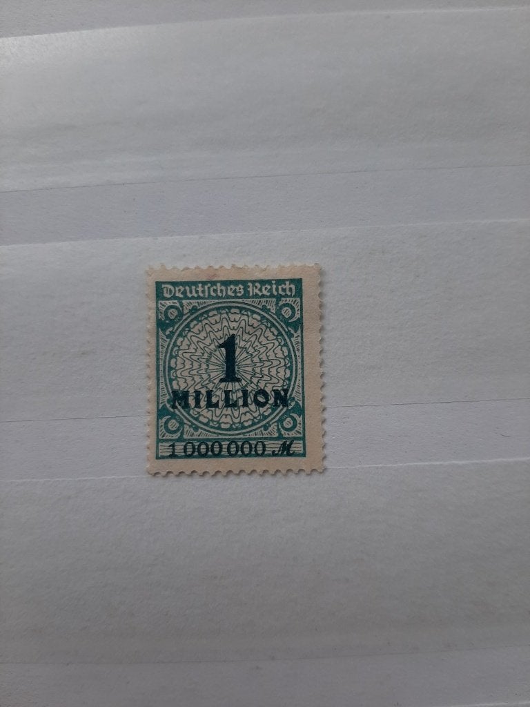Duitse Rijk 1923, overprint, Postzegels en Munten, Postzegels | Europa | Duitsland, Ophalen of Verzenden, Duitse Keizerrijk, Postfris