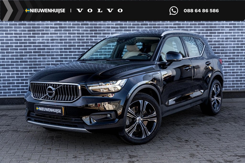 Volvo XC40 T5 Recharge R-Design | Navigatie | Stoel-/Stuurve, Auto's, Volvo, 12 maanden, Euro 6, Zwart, Hybride Elektrisch/Benzine