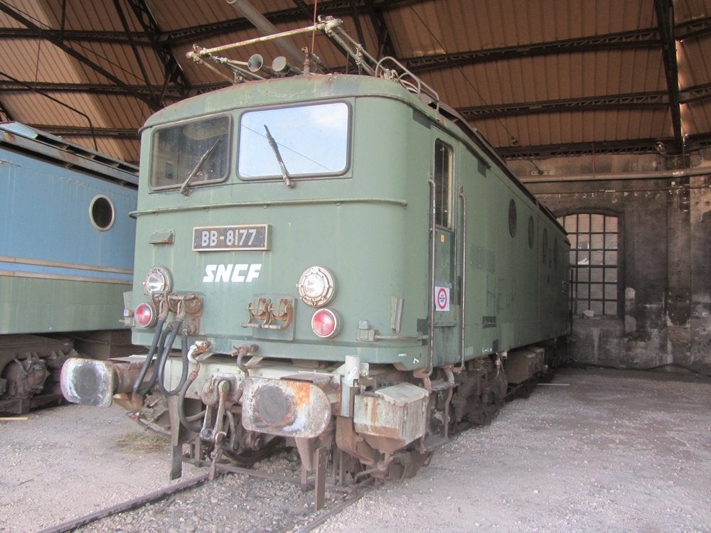 MARKLIN SEF 800  Franse metalen oldtimer loc BB 8100 SNCF, Wisselstroom, Locomotief, Ophalen of Verzenden, Zo goed als nieuw