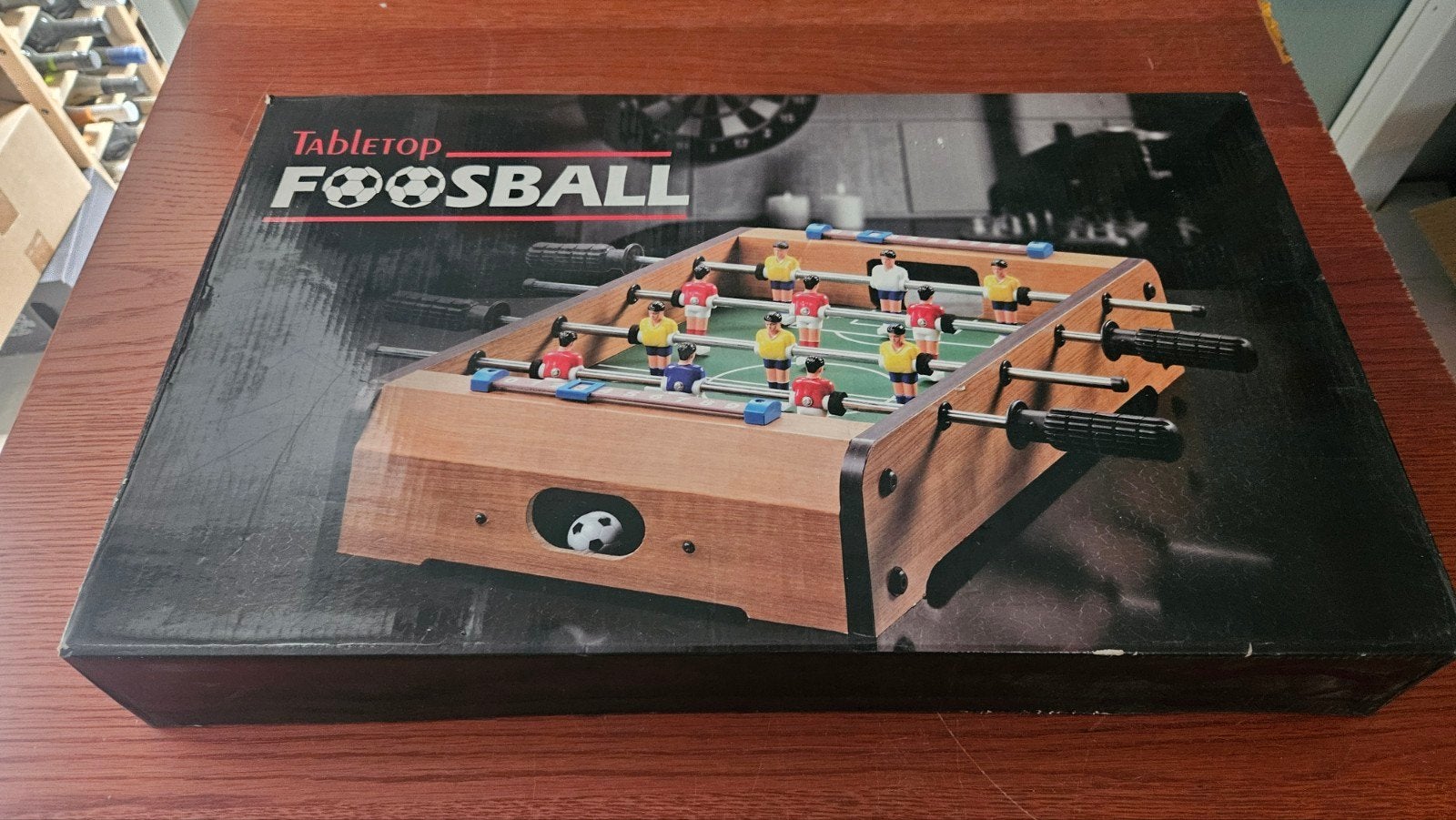 mini  tafel voetbal spel, Ophalen of Verzenden, Zo goed als nieuw