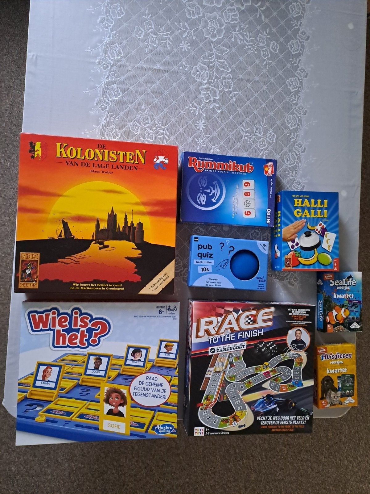 Diverse spellen, Hobby en Vrije tijd, Gezelschapsspellen | Kaartspellen, Ophalen, Zo goed als nieuw
