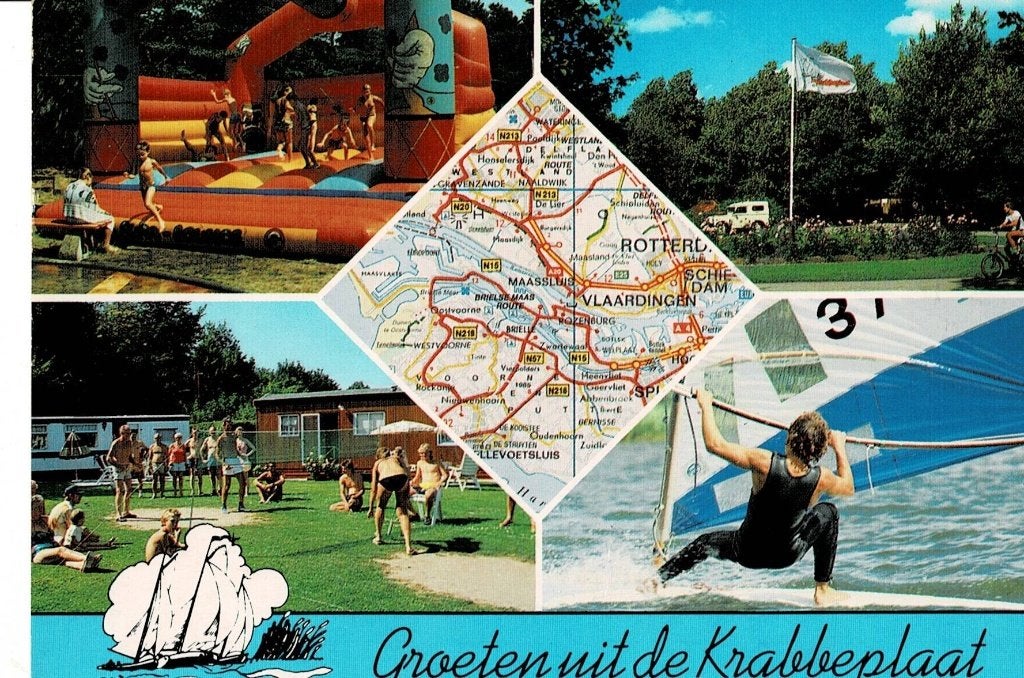 Brielle, de Krabbeplaat, Ophalen of Verzenden, 1960 tot 1980, Gelopen, Zuid-Holland