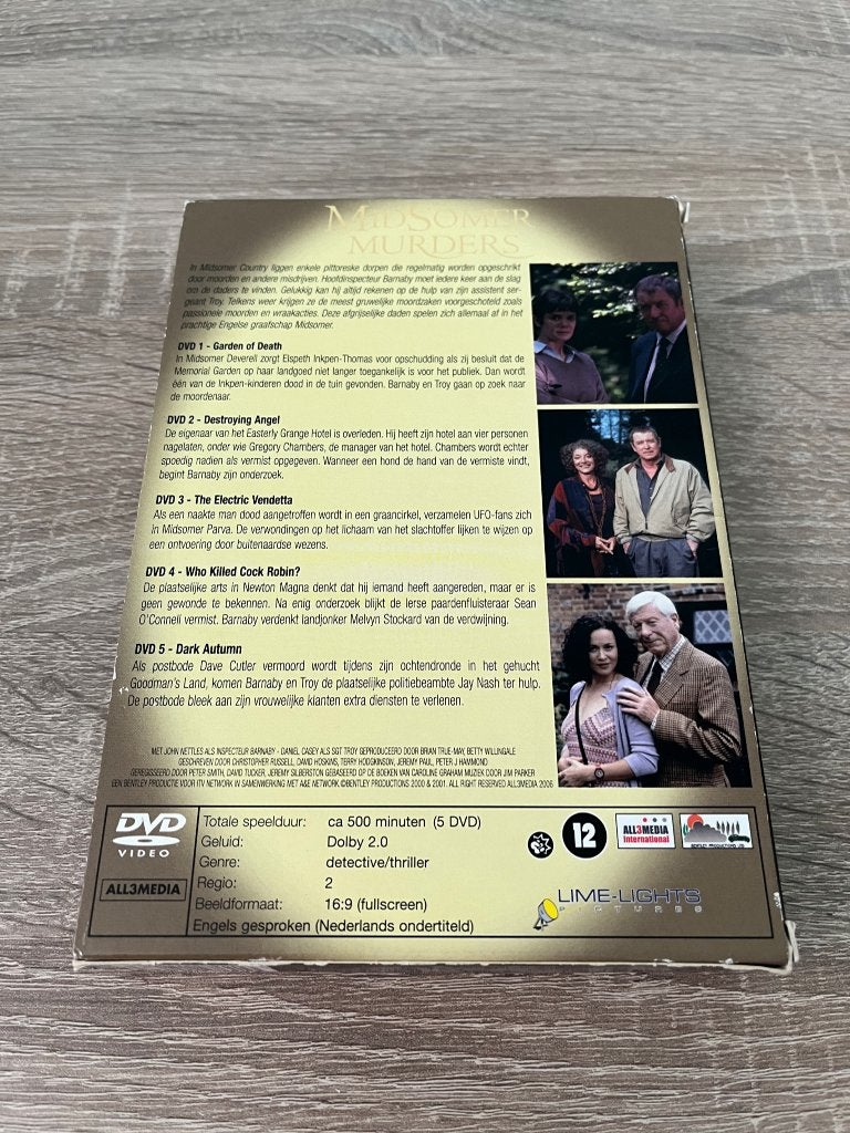 Dvd's Midsomer Murders - Seizoen 4, Vanaf 12 jaar, Ophalen of Verzenden, Gebruikt, Thriller