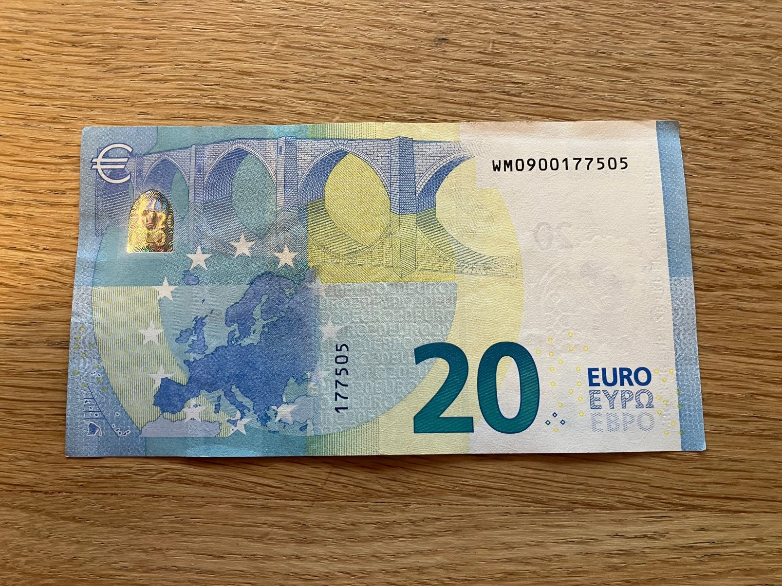 €20,- Lagarde - Duitsland (WM/W004), Postzegels en Munten, Bankbiljetten | Europa | Eurobiljetten, Ophalen of Verzenden, Duitsland