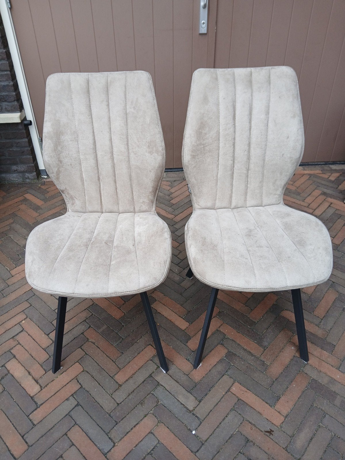 Twee Donna stoelen van Bommel - Clay, Ophalen, Gebruikt, Twee, Overige kleuren