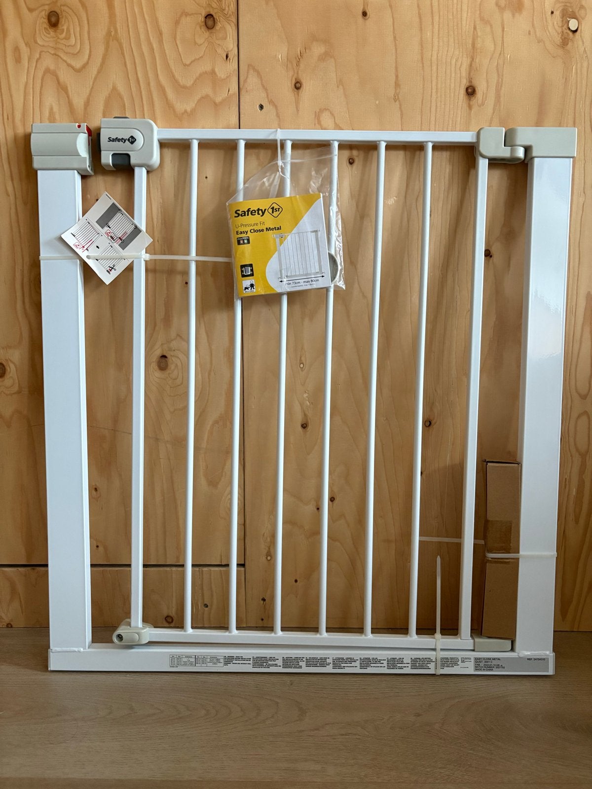 Safety 1st Easy Close Metal Traphekje - 73 t/m 80 cm, Ophalen, Zo goed als nieuw, Metaal of IJzer, 115 cm of meer