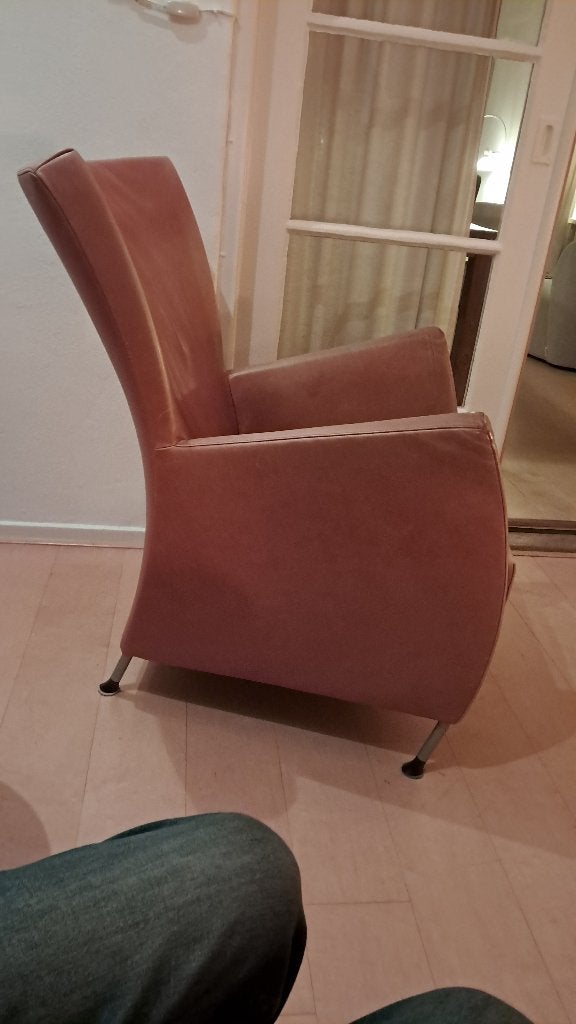 montis windy fauteuil, Ophalen, Gebruikt, 50 tot 75 cm, Leer