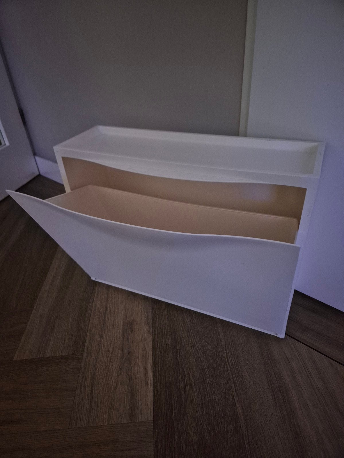 Ikea TRONES Schoenenkast/opberger wit 52x18x39 cm, Ophalen, Gebruikt