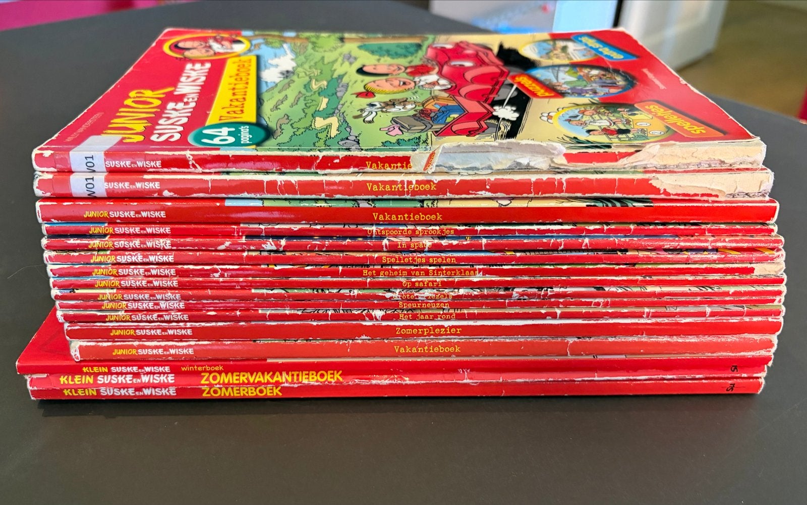 Grote collectie Suske en Wiske Junior & Klein Suske en Wiske, Ophalen of Verzenden, Gelezen, Fictie algemeen