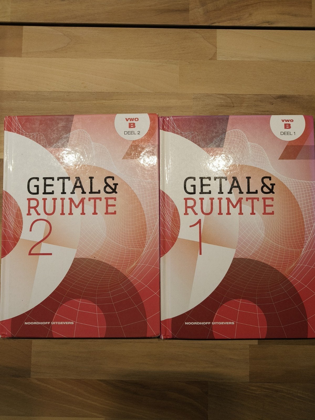 Wiskunde B VWO Getal en Ruimte deel 1 en 2, Boeken, Schoolboeken, VWO, Ophalen of Verzenden, Zo goed als nieuw, Wiskunde B