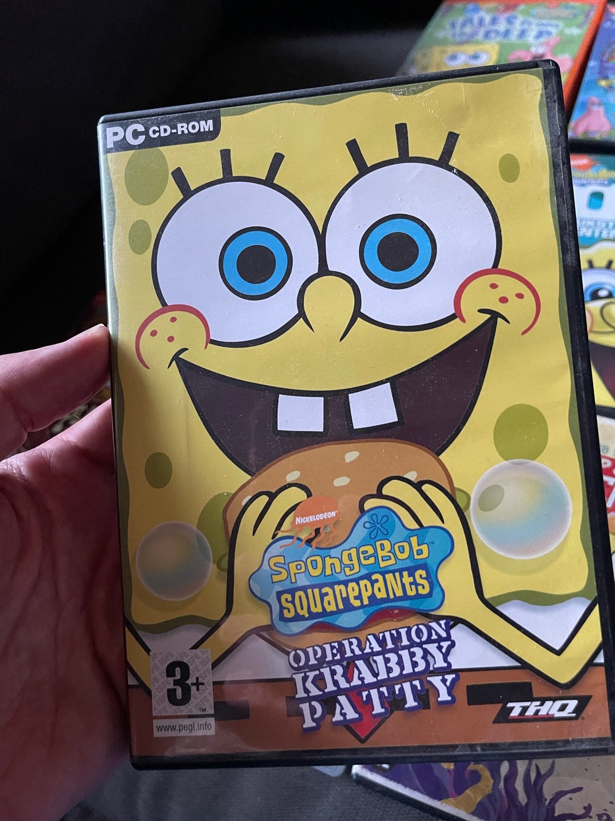 SpongeBob SquarePants: Operation Krabby Patty PC CD-ROM, Avontuur en Actie, Gebruikt, 1 speler, Ophalen of Verzenden