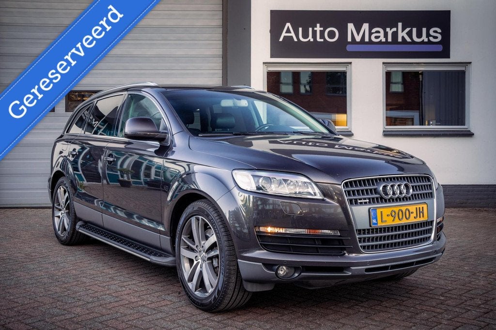 Audi Q7 4.2 FSI quattro 7-persoons|Luchtvering|Bose|Camera|K, Auto's, Audi, Automaat, Gebruikt, 8 cilinders, 7 stoelen