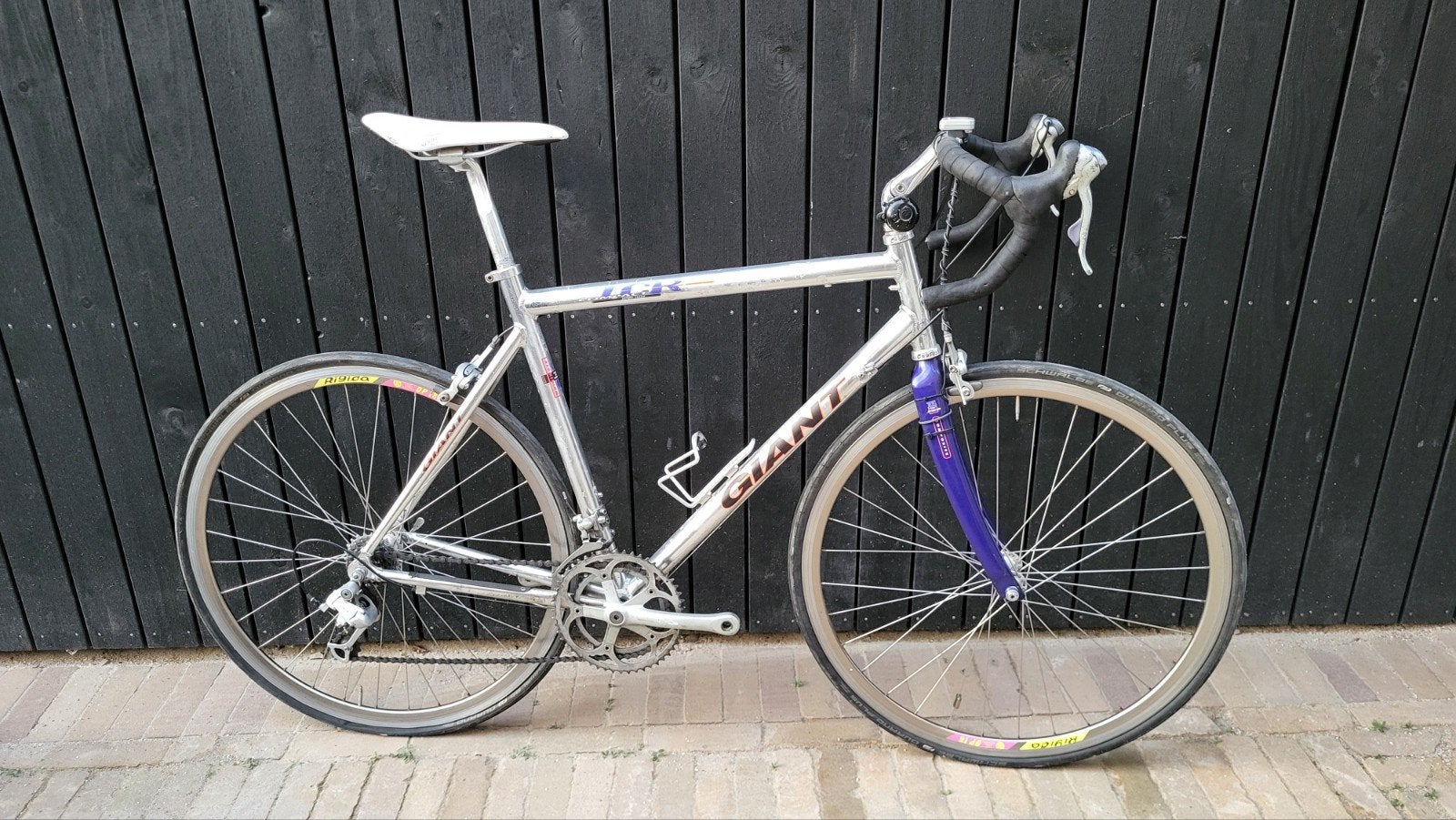 Giant TCR Racefiets - Framemaat 55 (Sloping), Ophalen, 28 inch, Gebruikt, Velgrem