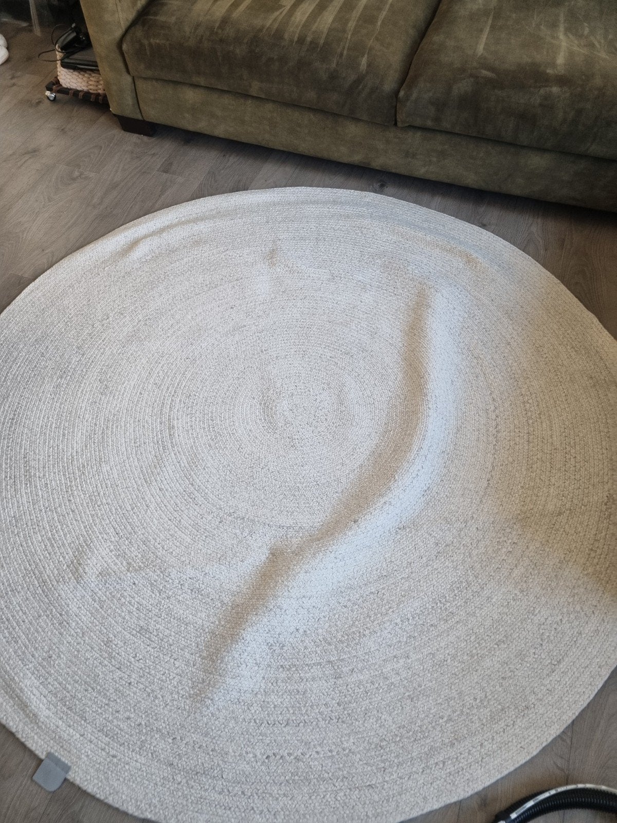 rond kleed, Ophalen, Rond