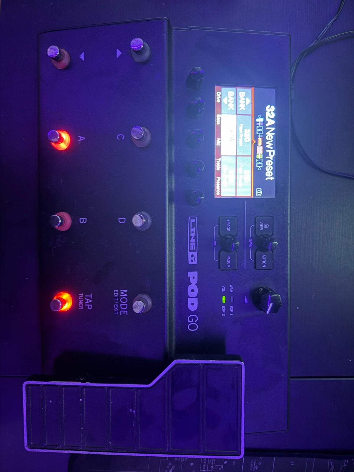 Line 6 Pod Go, Ophalen, Zo goed als nieuw, Multi-effect