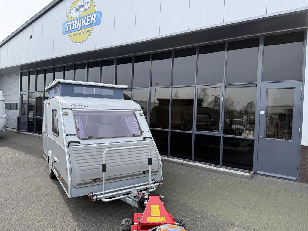 Kip Kompakt 37 KK Langslaper + Zit 596 KG leeg Tent + Luifel, Caravans en Kamperen, Caravans, Schokbreker, Kip, Overige typen