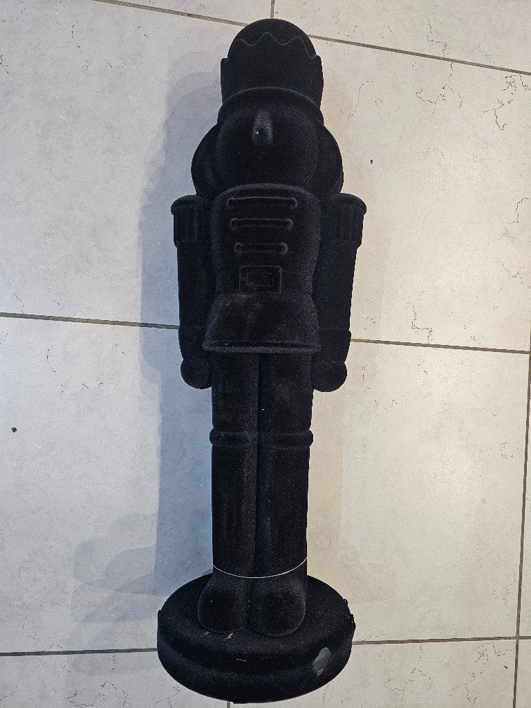 grote, zwarte notenkraker (standbeeld), Diversen, Kerst, Ophalen of Verzenden, Gebruikt