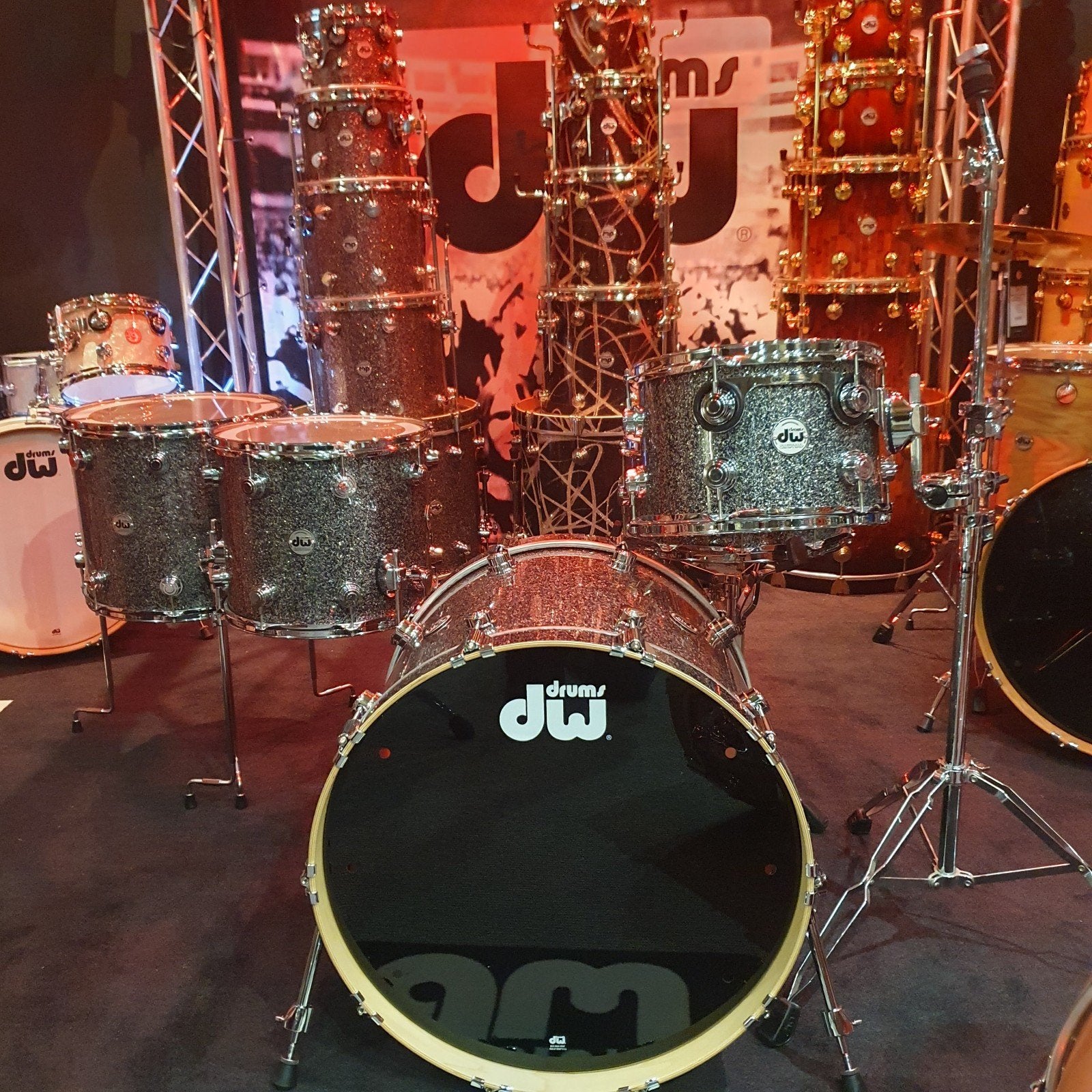 DW Collector's SSC maple set: Black galaxy, Muziek en Instrumenten, Ophalen of Verzenden, Nieuw, Overige merken