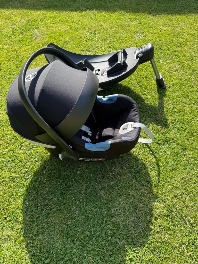 Cybex Autostoel met Isofix Base, Gebruikt, Zijbescherming, Isofix, 0 t/m 13 kg