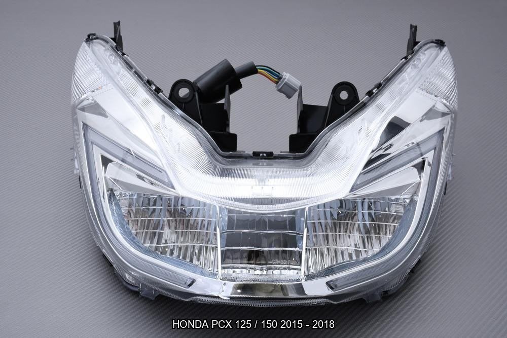 Koplamp Voorlicht LED AVDB voor HONDA PCX 125 150 2015 2018, Motoren, Ophalen of Verzenden, Nieuw