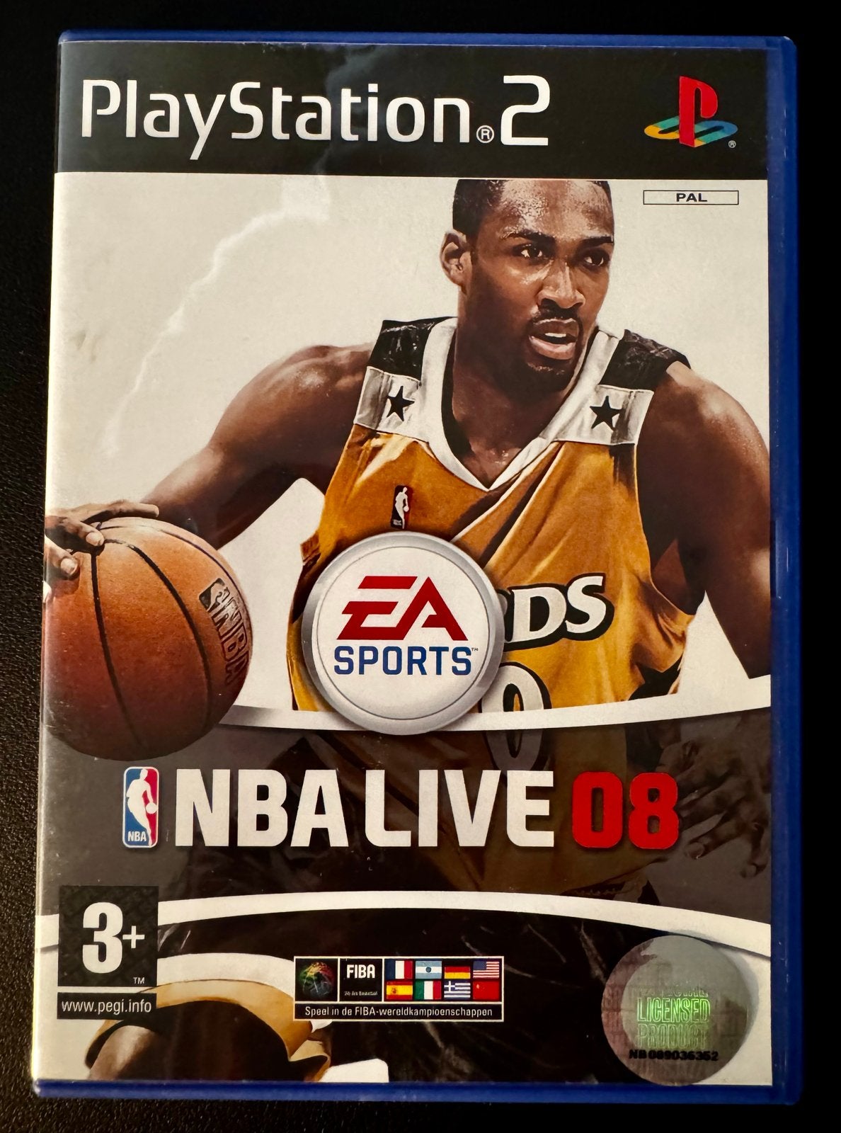 NBA Live 08 - PlayStation 2, Gebruikt, Eén computer, Ophalen of Verzenden, Sport