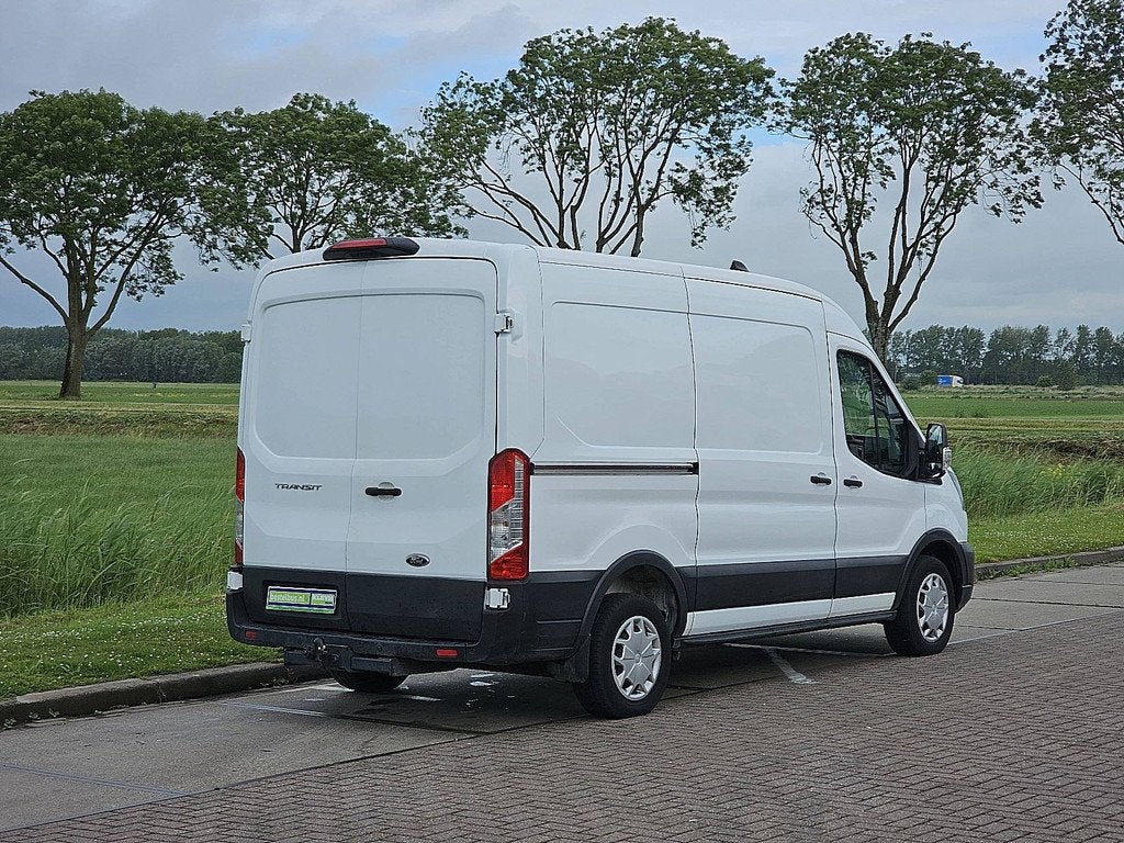 FORD TRANSIT 2.0 l2h2 automaat euro6!, Automaat, Gebruikt, Euro 6, Wit