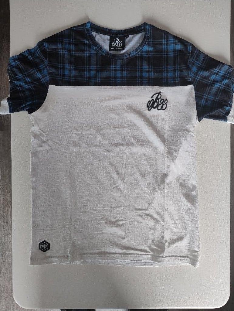 B33 Bee Inspired t-shirt, Ophalen of Verzenden, Gedragen, Maat 48/50 (M), Blauw