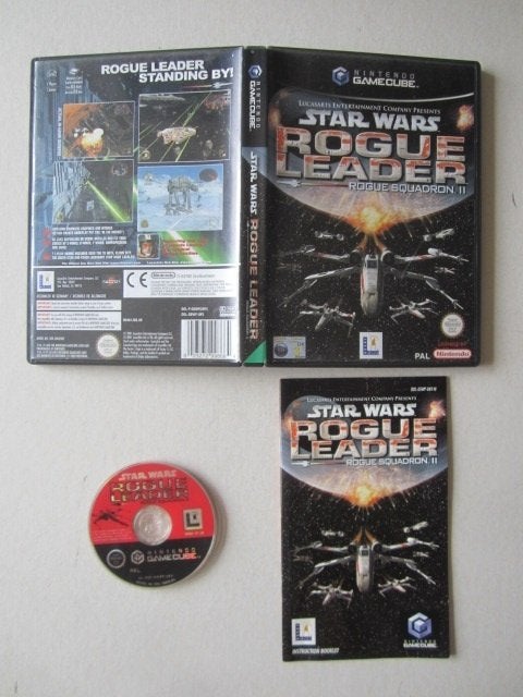 Star Wars Rogue Leader / Squadron Nintendo Gamecube, Spelcomputers en Games, Games | Nintendo GameCube, Avontuur en Actie, 1 speler