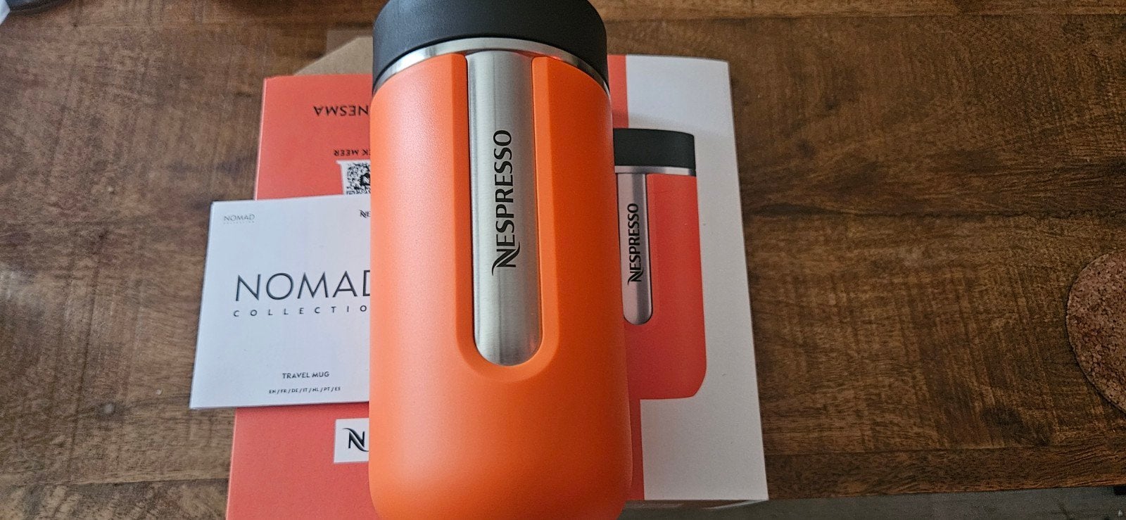 Nespresso Travel Mug, Nieuw, Ophalen of Verzenden, Barista-accessoire, Sage