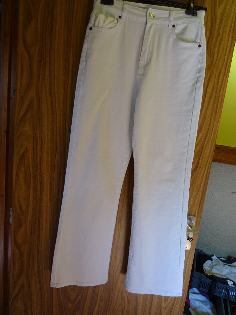 Witte jeans, Wit, Nieuw, Ophalen of Verzenden, W30 - W32 (confectie 38/40)