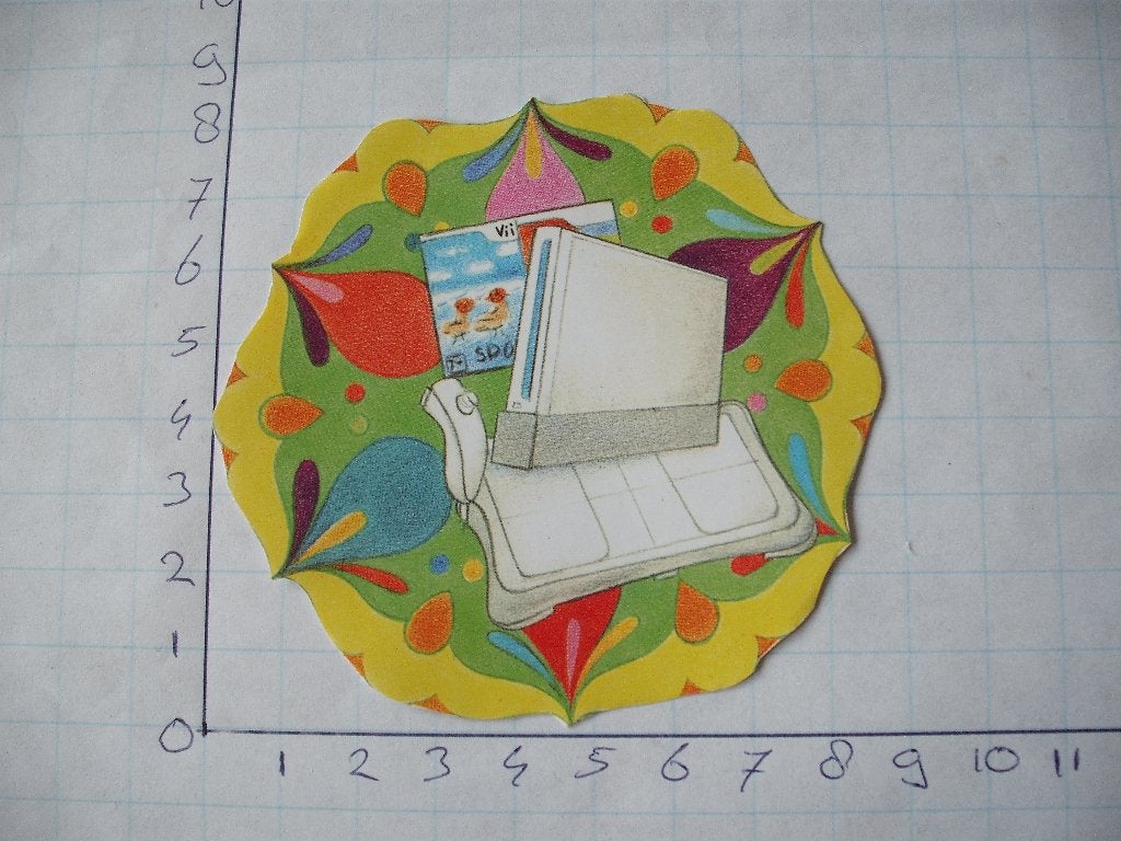 nr. 241 - uitgeknipt 3d plaatje, Hobby en Vrije tijd, Ophalen of Verzenden, Nieuw, Overige thema's, Knipvel