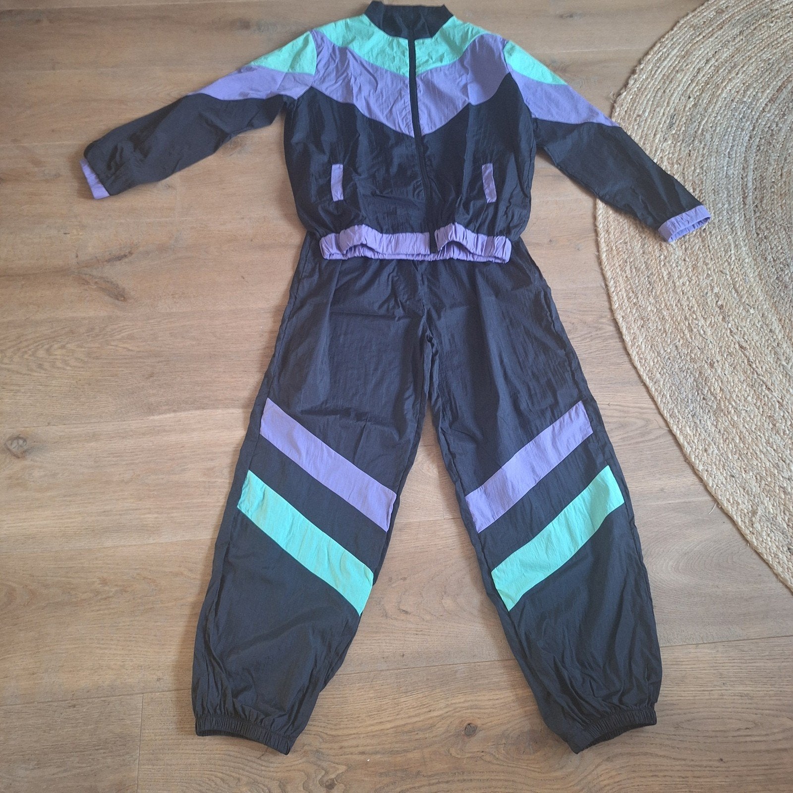 fout trainingspak 80's 90's retro gabber XL, Verzenden, Overige thema's, Kleding, Maat 56/58 (XL)