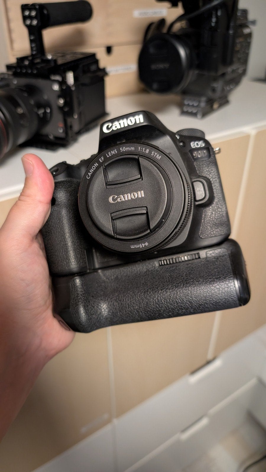 Canon EOS 90D DSLR camera met lenzen, Audio, Tv en Foto, Spiegelreflex, Canon, Kantelbaar/draaibaar scherm, Ophalen of Verzenden