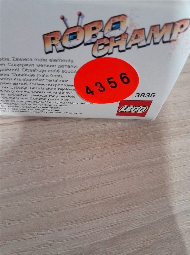 lego robo champ - s4356, Verzenden, Zo goed als nieuw